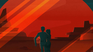 SpaceX Just Dropped These Amazing Retro Mars Travel Posters